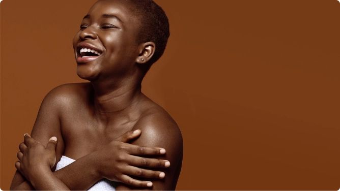 woman shea butter skin benefits