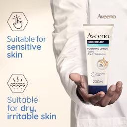 suitable for sensitive skin and dry, irritable skin