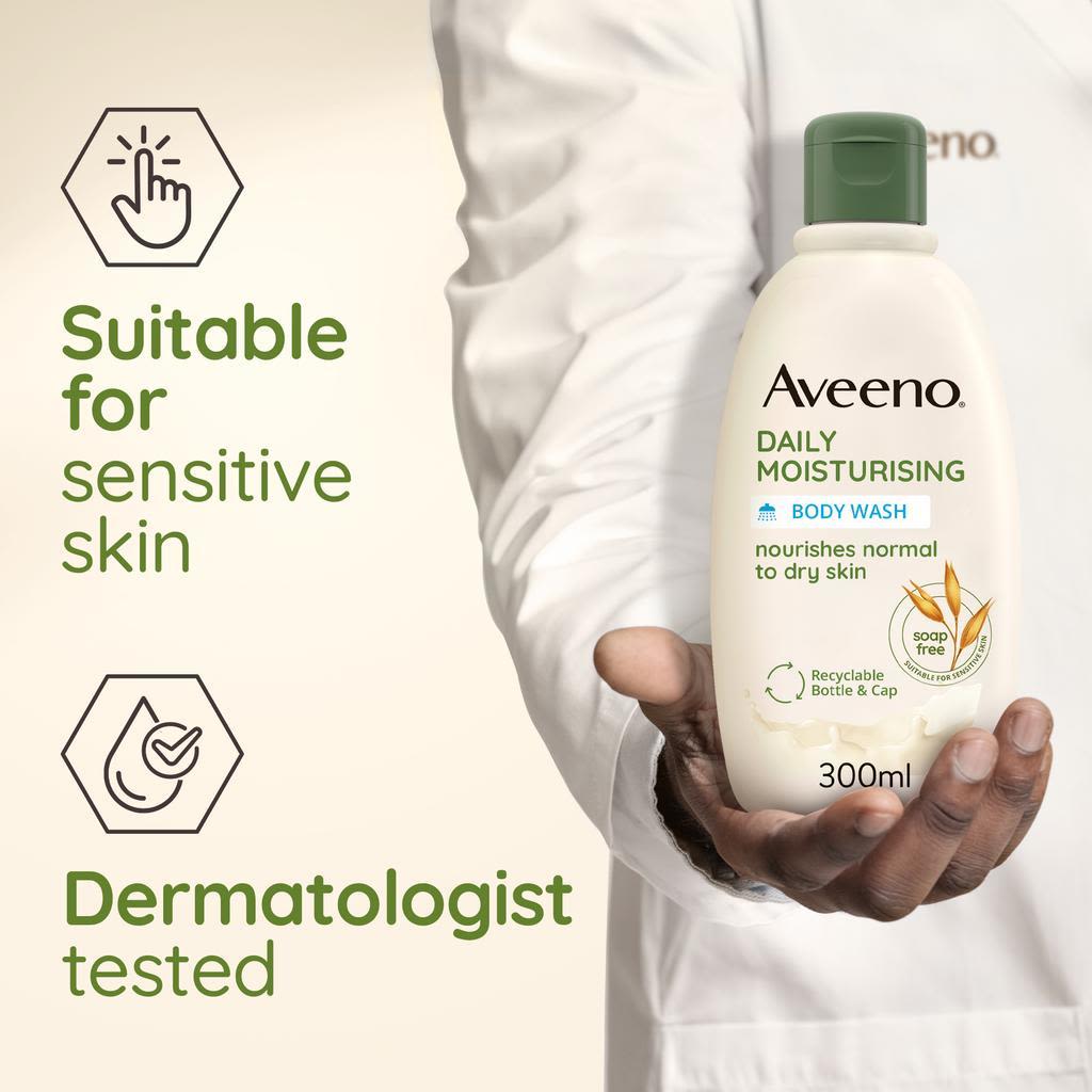 Aveeno Daily Moisturising Body Wash - Image 4 - Aveeno - en-IE