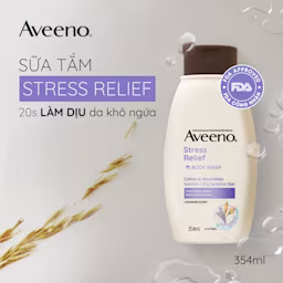 Stress Relief Oat Body Wash, Lavender Scent -02 Stress Relief Oat Body Wash, Lavender Scent