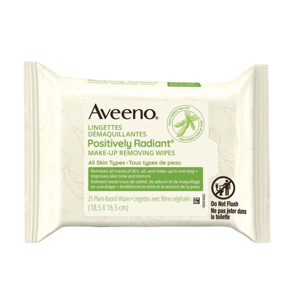 Lingettes démaquillantes Aveeno® Positively Radiant®