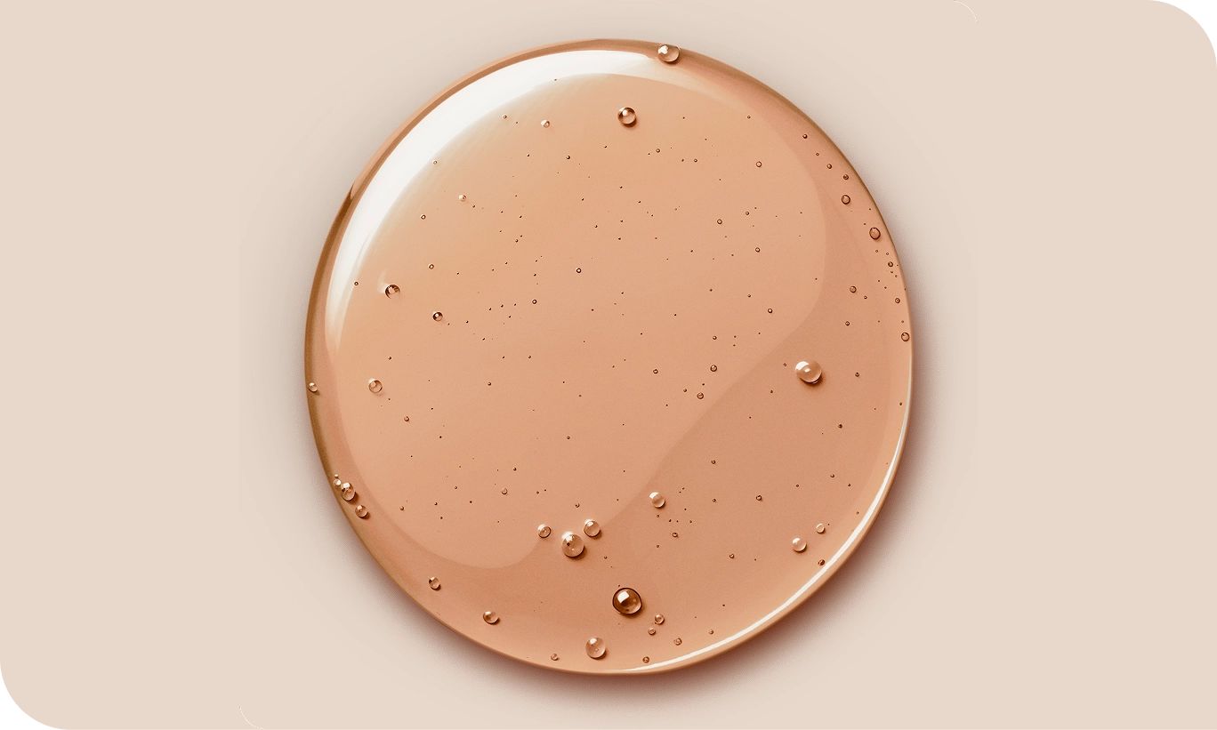 Image highlighting feverfew ingredient texture, oil extract