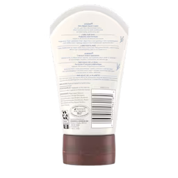 Crème à mains Ultrasoins Aveeno, non parfumée, panneau arrière du tube à presser de 97 ml
