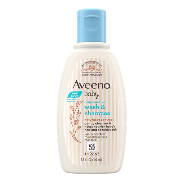 Aveeno Baby Daily Moisture Wash & Shampoo - Image 3 - Aveeno - en-PH