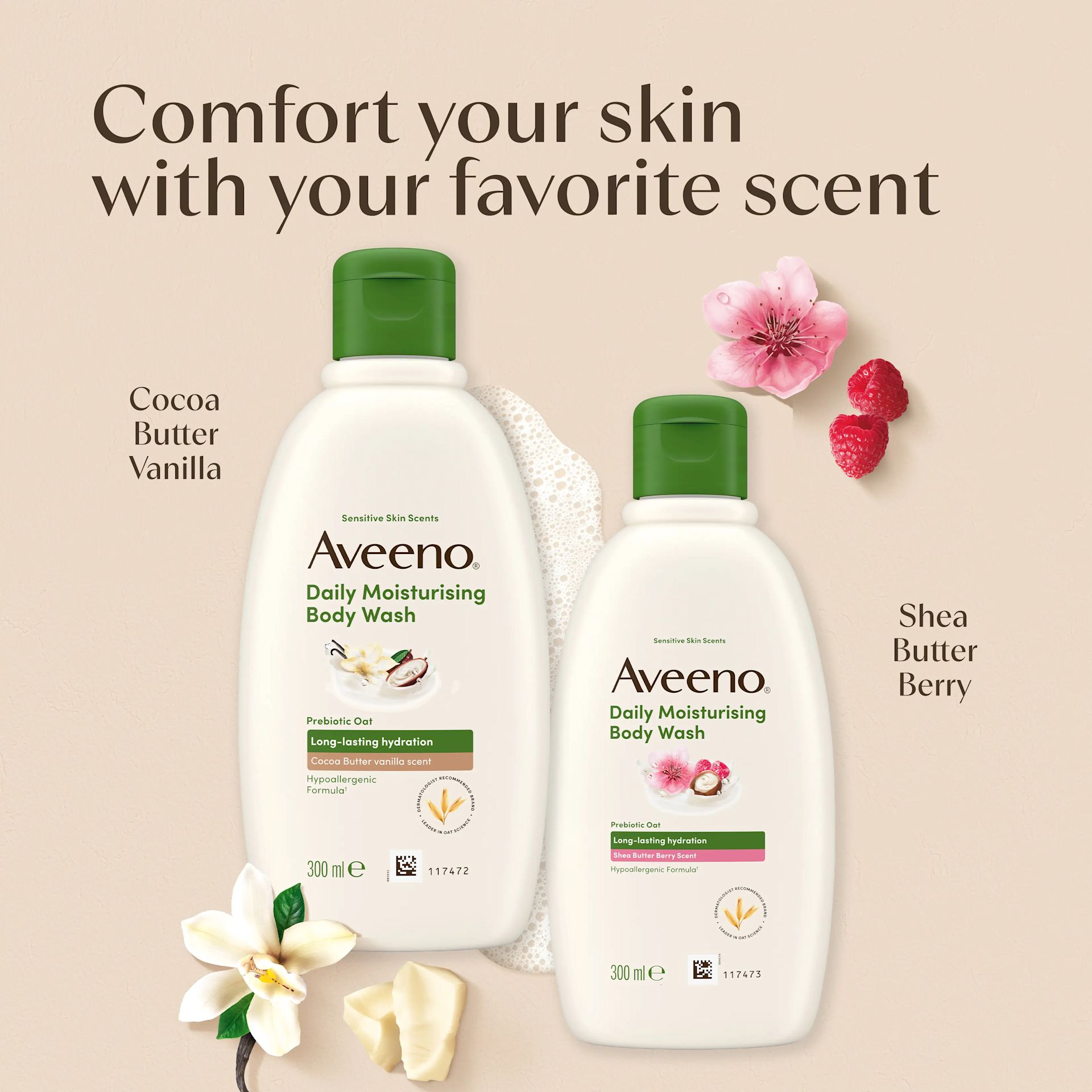 AVE EMEA UK 3574661490212 90855200 806314 DM Bliss Shea Berry wash 300ml SI07 THUMB JPG