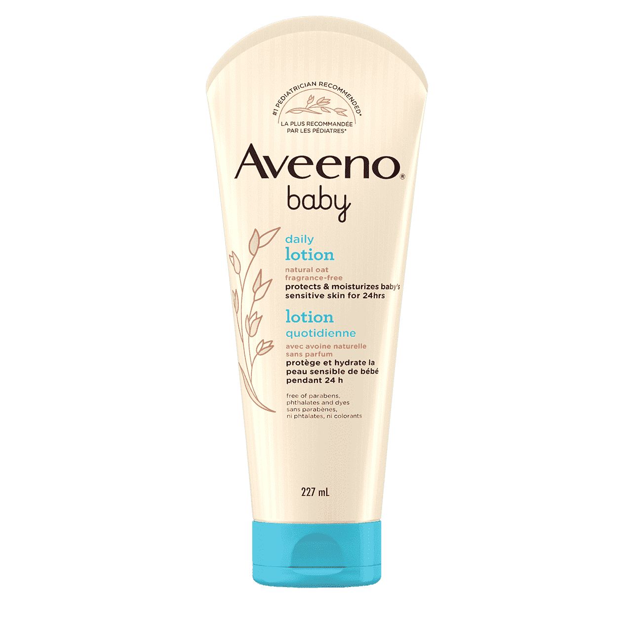 227ml bottle of Aveeno Baby Daily Lotion