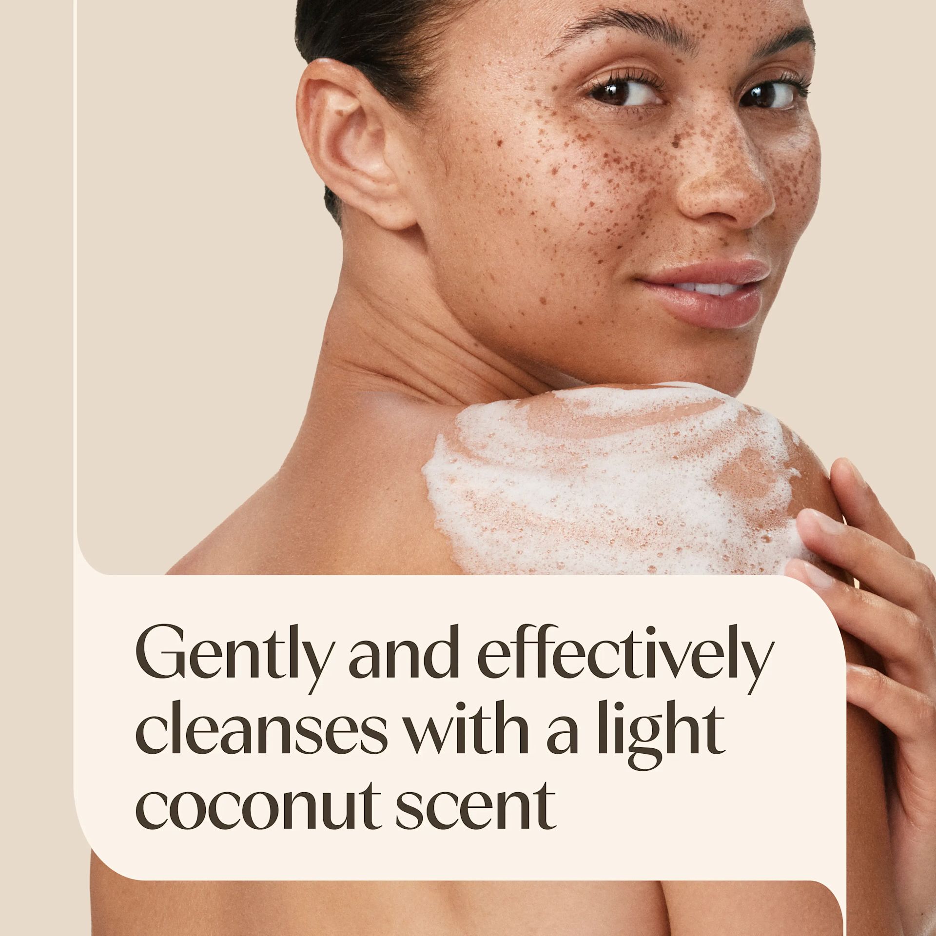 Aveeno® SR Body Wash Coconut Scent Gently and effectively cleanses with a light coconut scent