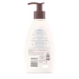 Panneau arrière du flacon de la lotion hydratante apaisante AVEENO® au menthol rafraîchissant
