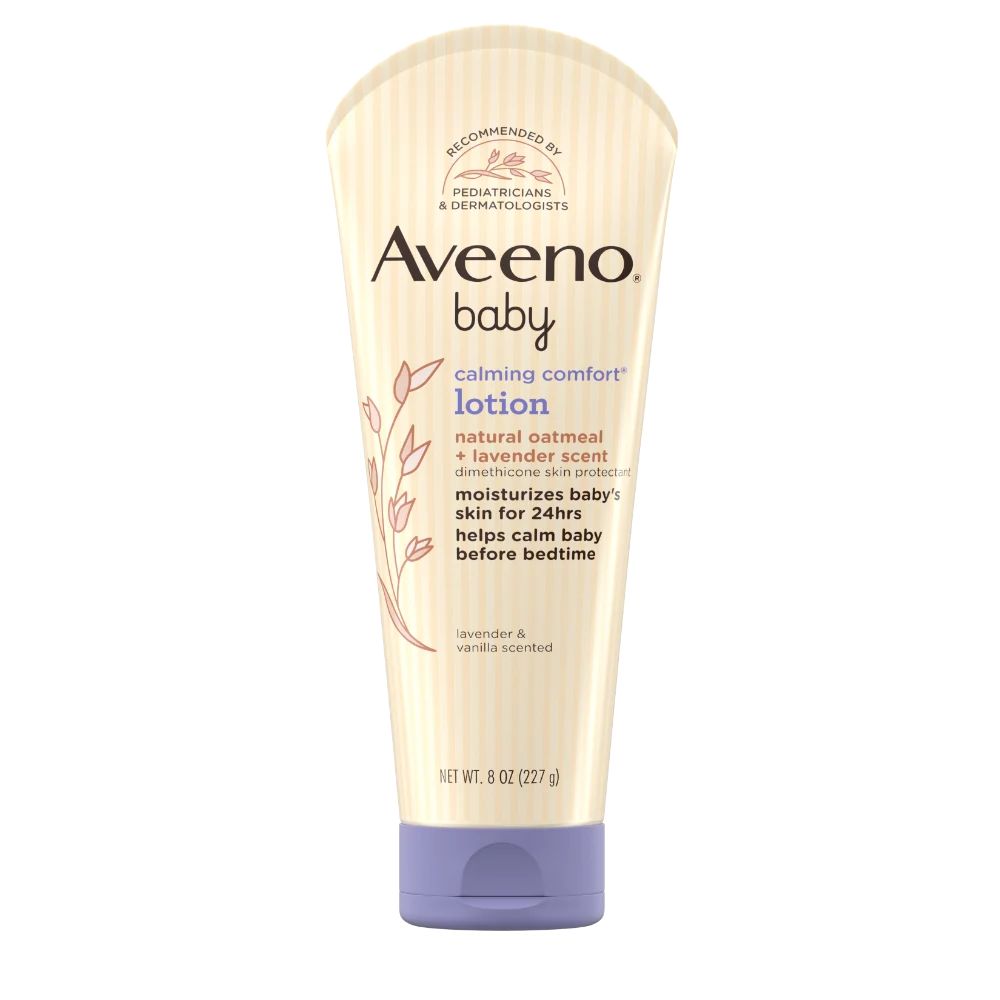 Front Pack shot of Baby Calming Comfort® Lotion 8oz