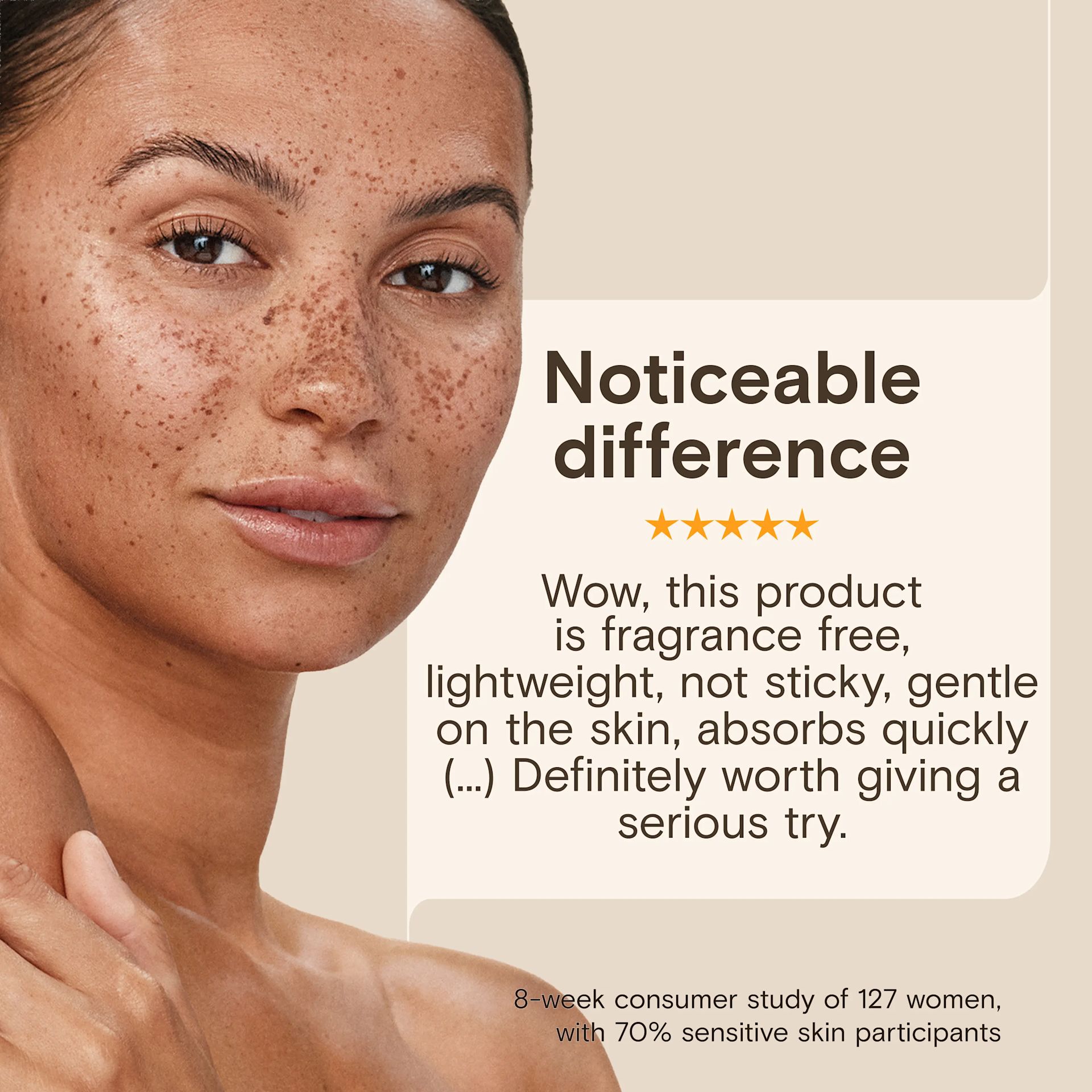Aveeno® Positively Radiant® Vitamin C Serum noticeable difference feedbacks