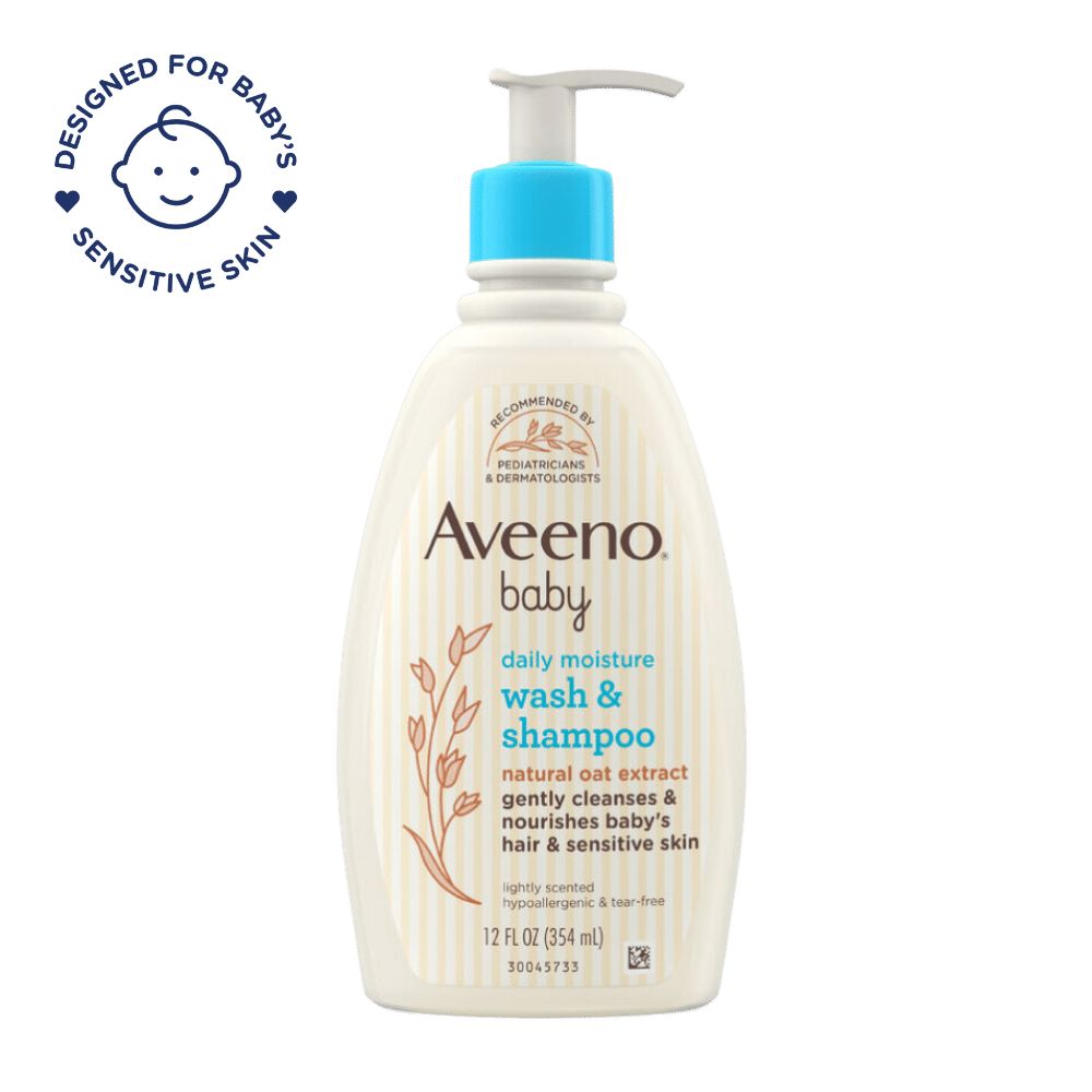 Aveeno Baby Daily Moisture Wash & Shampoo - Image 1 - Aveeno - en-SG