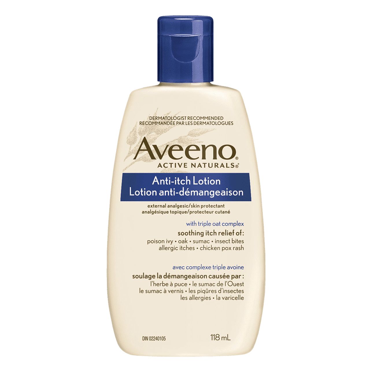 Lotion anti-démangeaison AVEENO®, Flacon de 118 ml