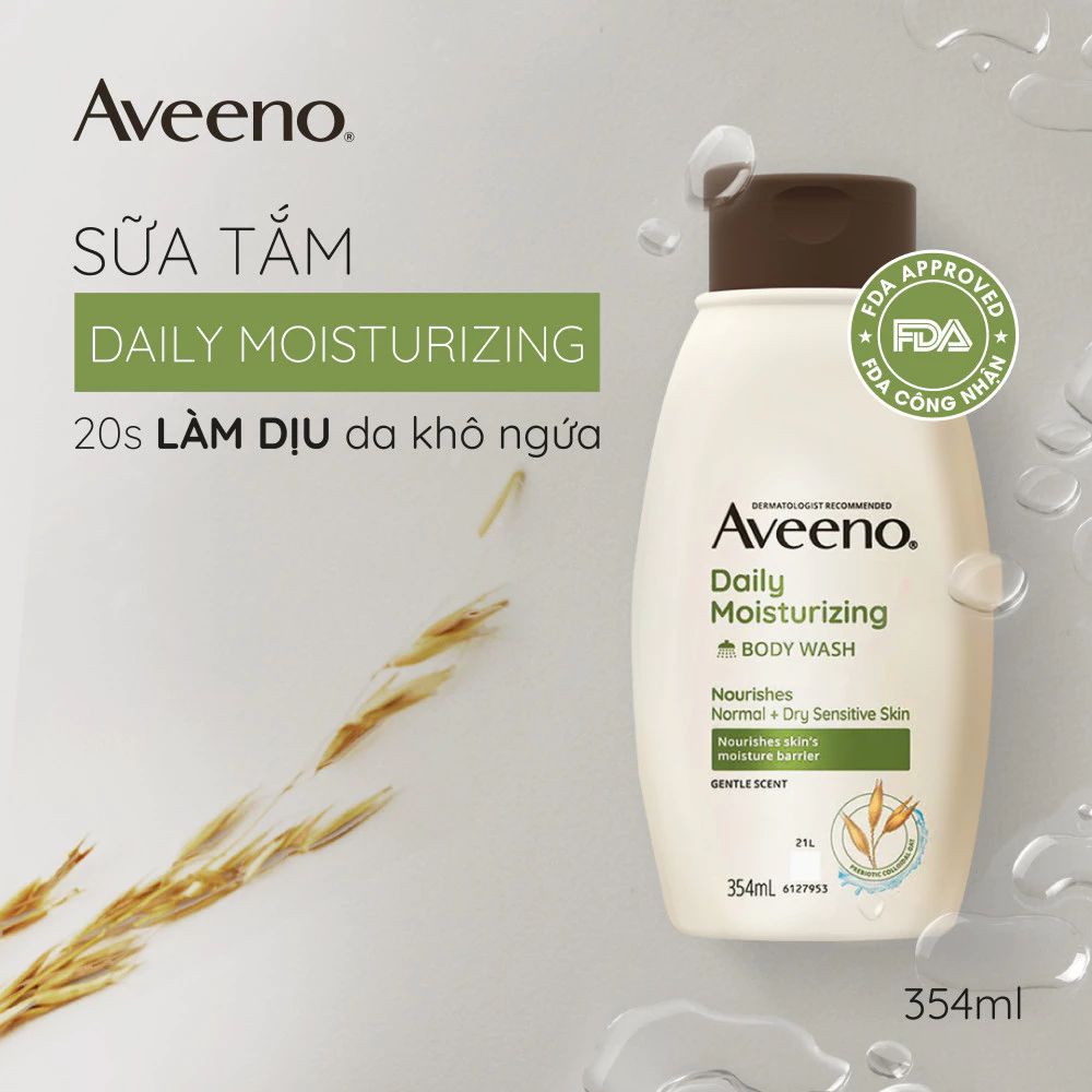 Daily Moisturizing Oat Body Wash for Normal to Dry Skin