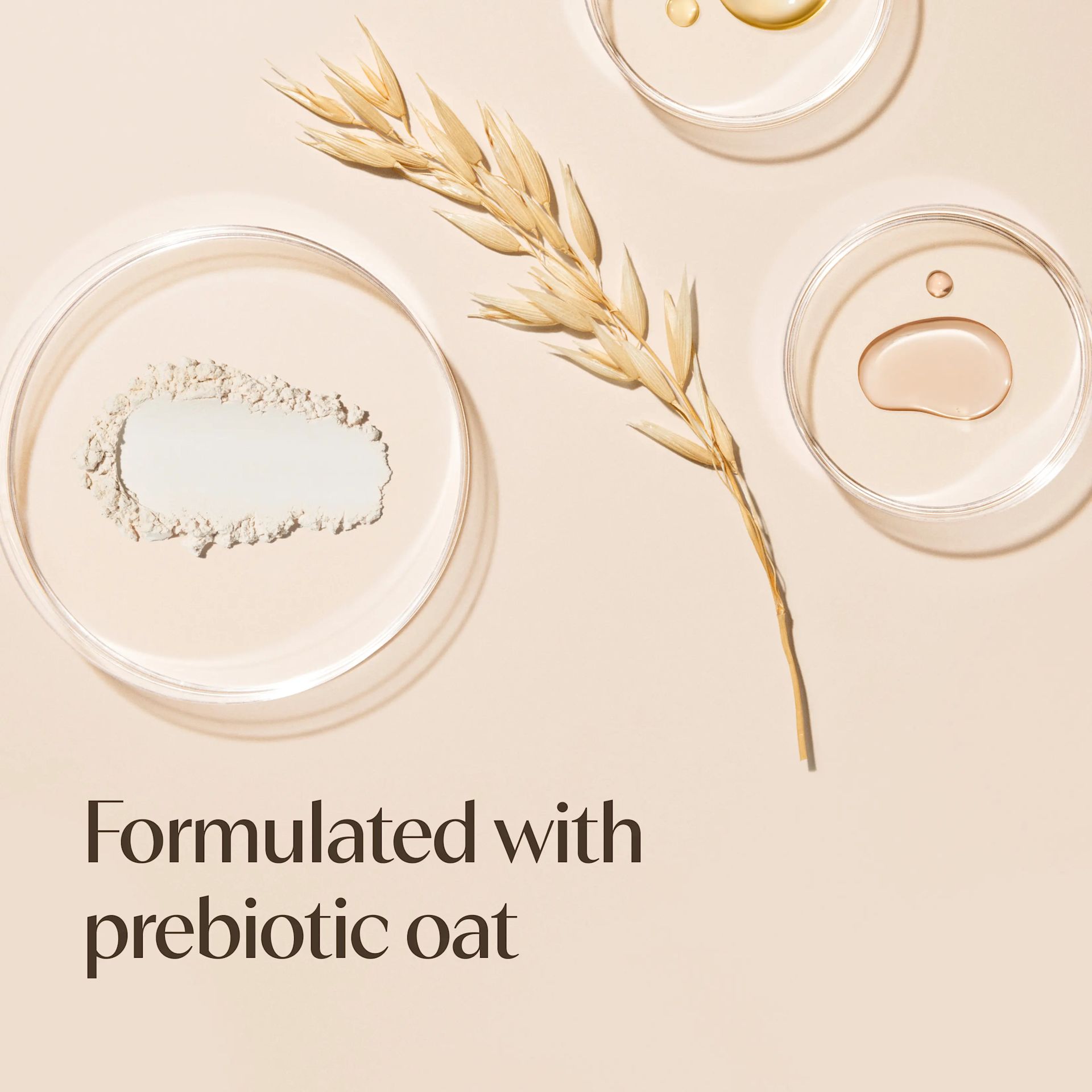Aveeno® Daily Moisturizing Sheer Hydration Lotion, formulated with prebiotic oat