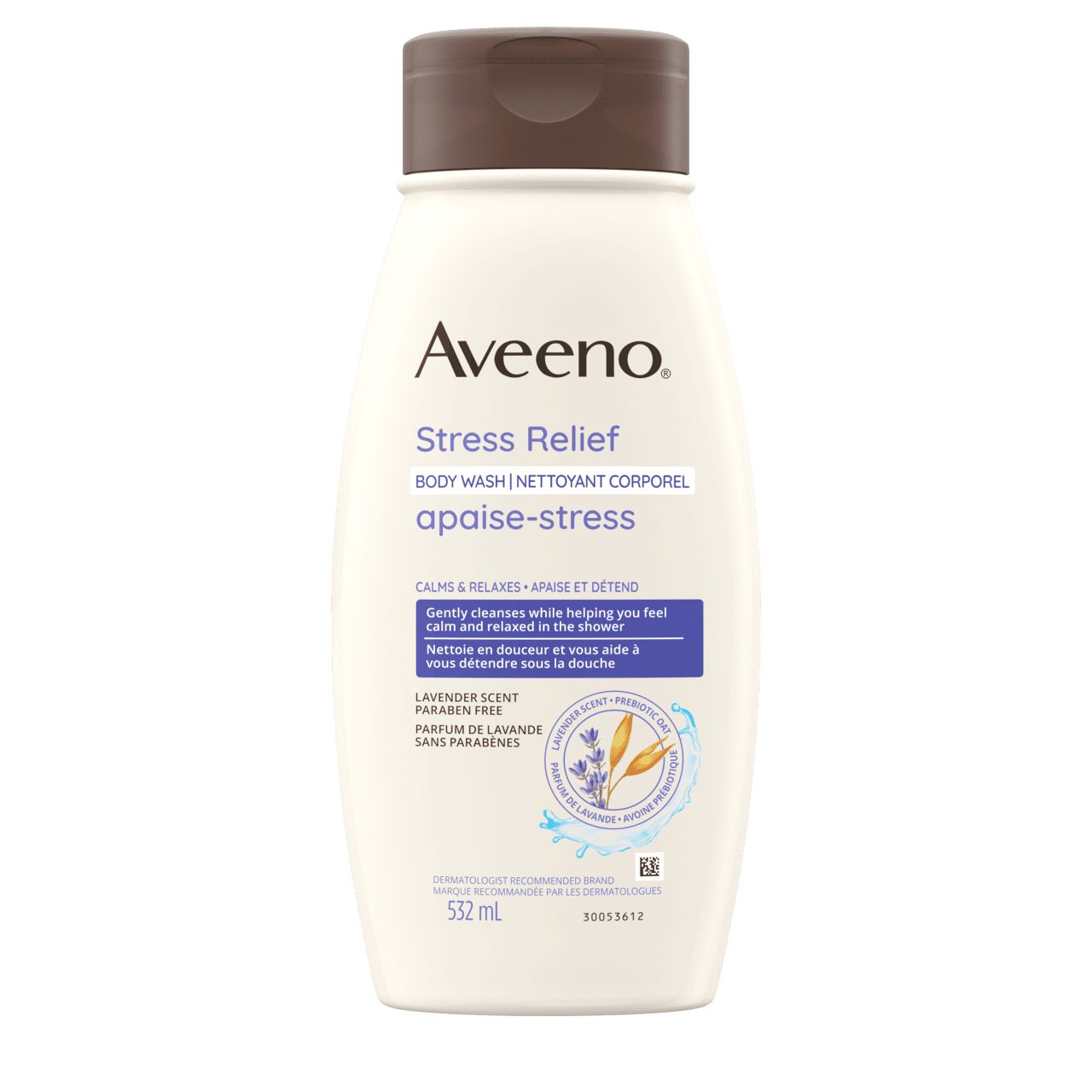 Gel nettoyant apaise-stress Aveeno®, Flacon de 532 ml