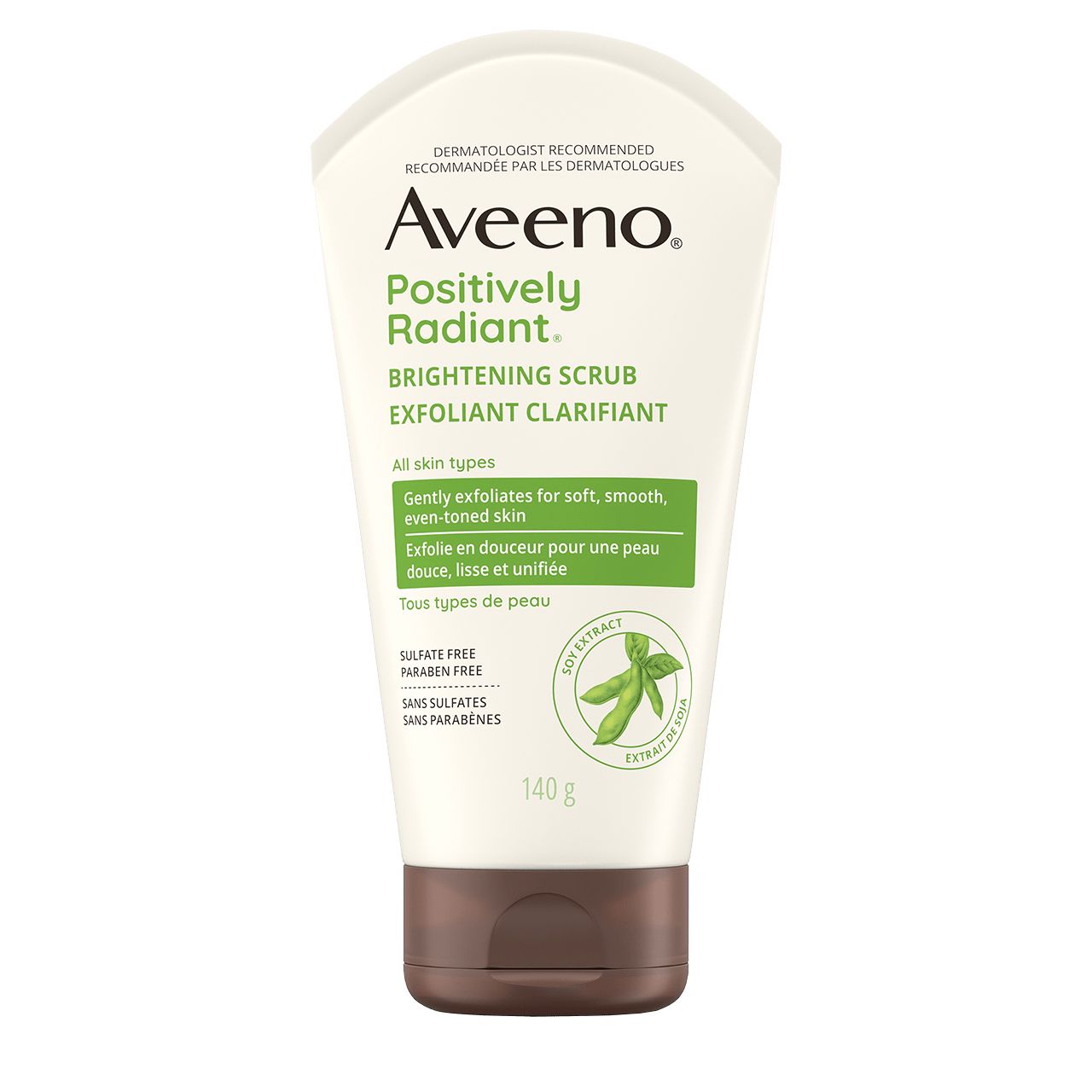 Exfoliant quotidien clarifiant AVEENO® POSITIVELY RADIANT®, Tube de 140 g