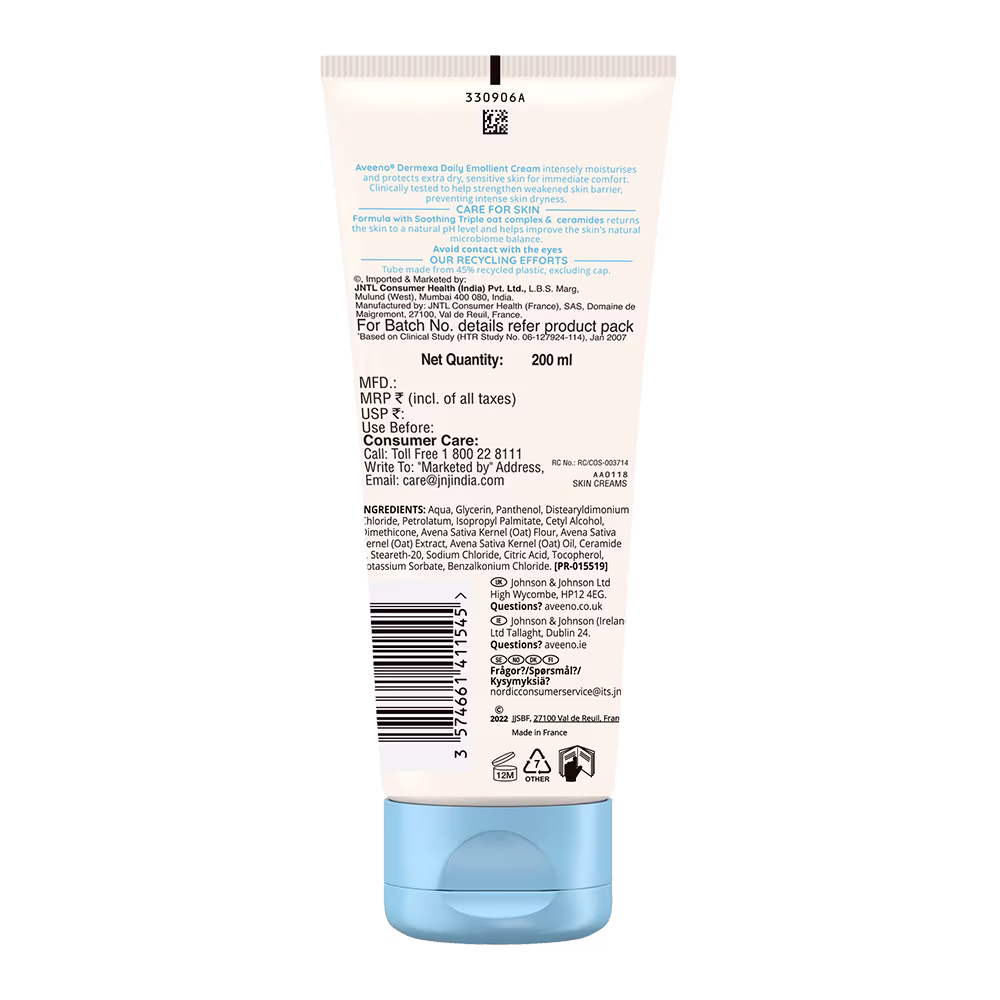Aveeno® Dermexa Daily Emollient Cream - Image 2 - Aveeno - en-IN