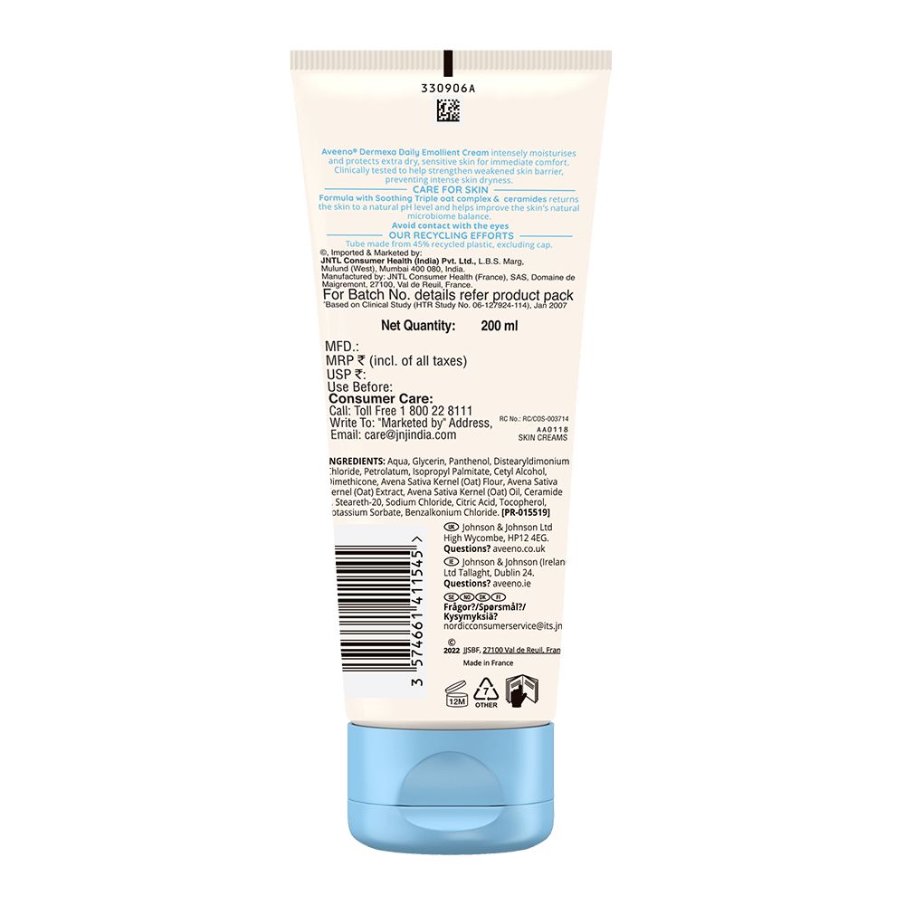 Aveeno® Dermexa Daily Emollient Cream - Image 2 - Aveeno - en-IN