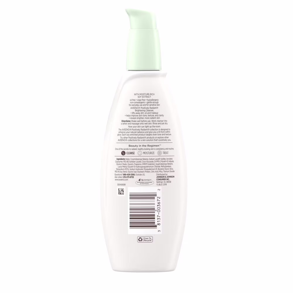 AVEENO® POSITIVELY RADIANT® Brightening Cleanser