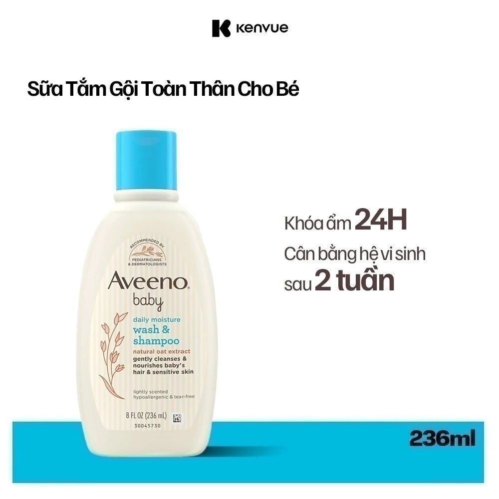 Aveeno Baby Daily Moisture Wash & Shampoo