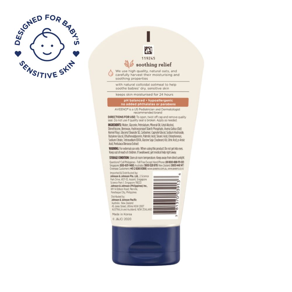 Aveeno Baby Soothing Relief Moisture Cream - Image 2 - Aveeno - en-SG