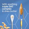 with soothing triple oat complex & shea butter