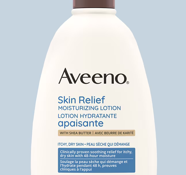 Lotion hydratante apaisante AVEENO® non parfumée, flacon-pompe
