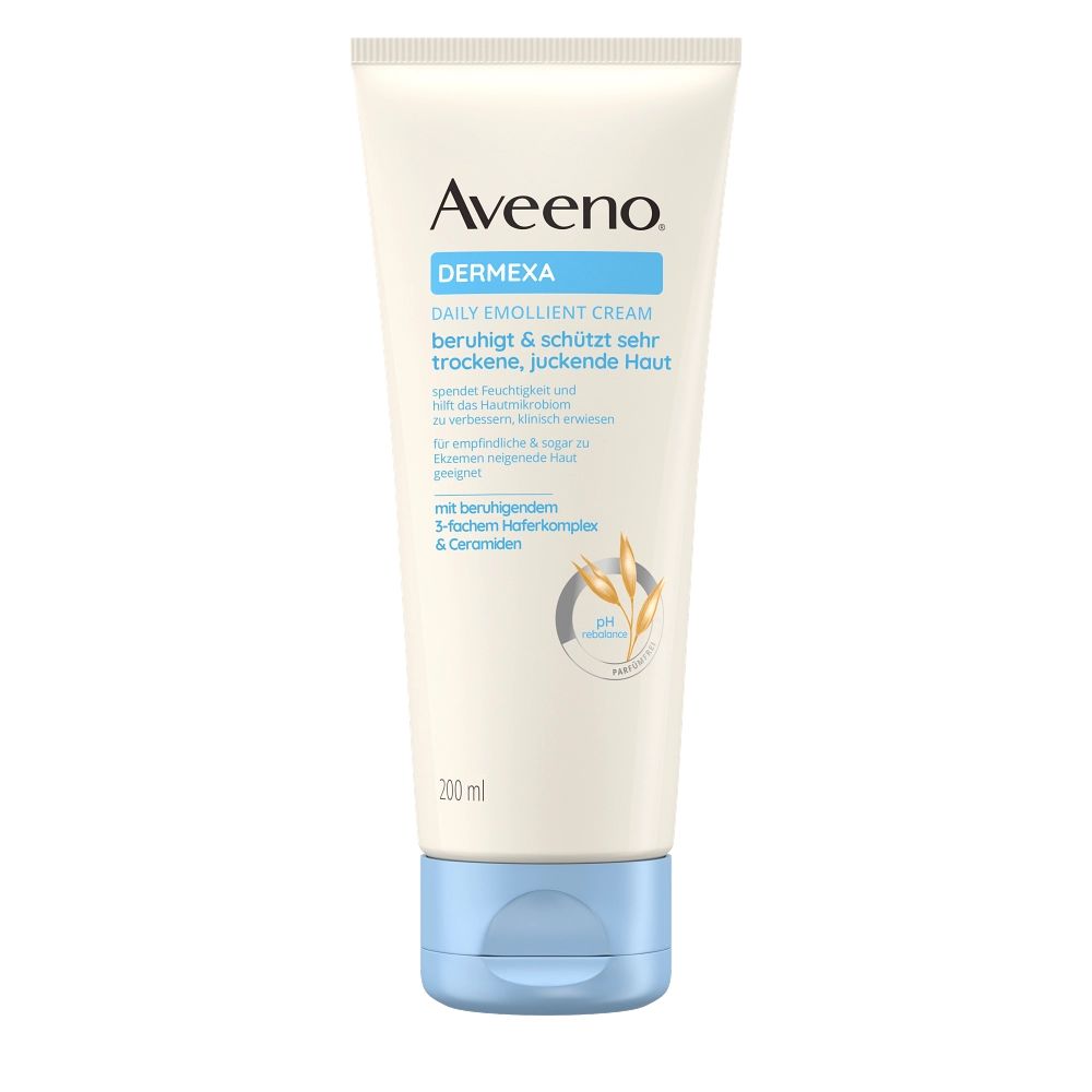 Aveeno® Dermexa Emollientien Creme, parfümfrei