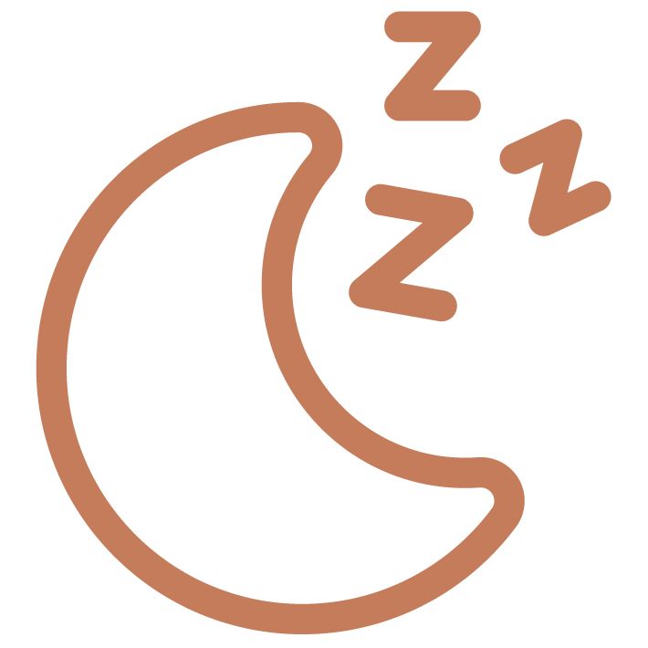 Moon sleep icon