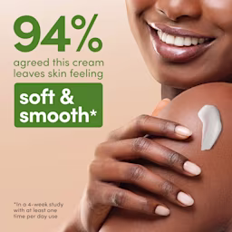 Aveeno® Daily Moisturizing cream, 94% agreed his cream leaves skin feeling soft & smooth