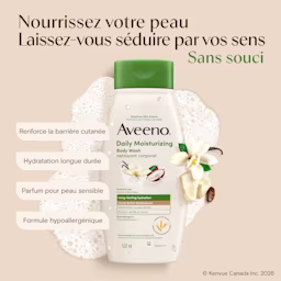AVEENO Daily MoisturizingMC Body Wash Cocoa Butter Vanilla Scent