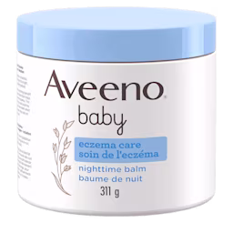 311g tub of Aveeno Baby Eczema Care Nighttime Balm