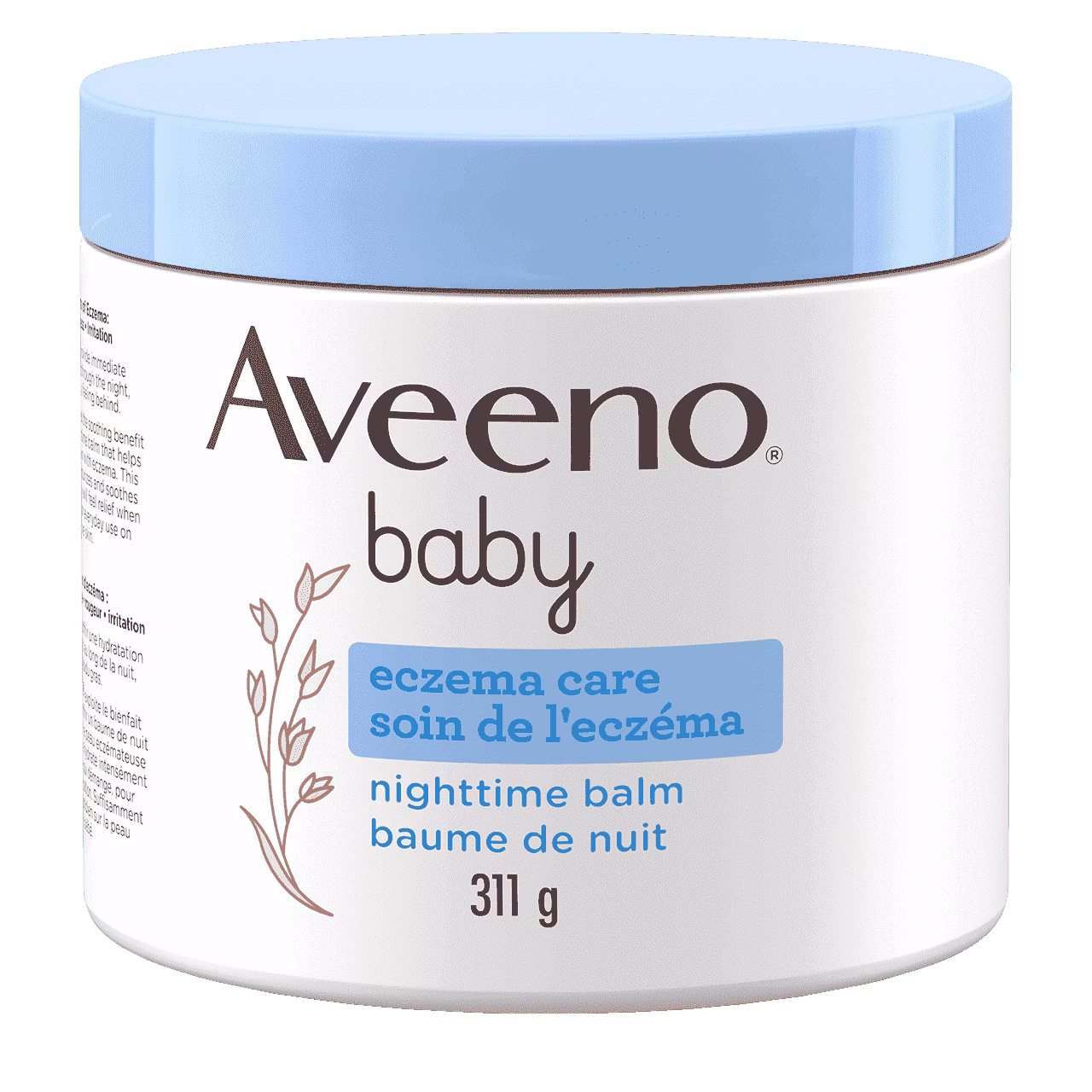 311g tub of Aveeno Baby Eczema Care Nighttime Balm