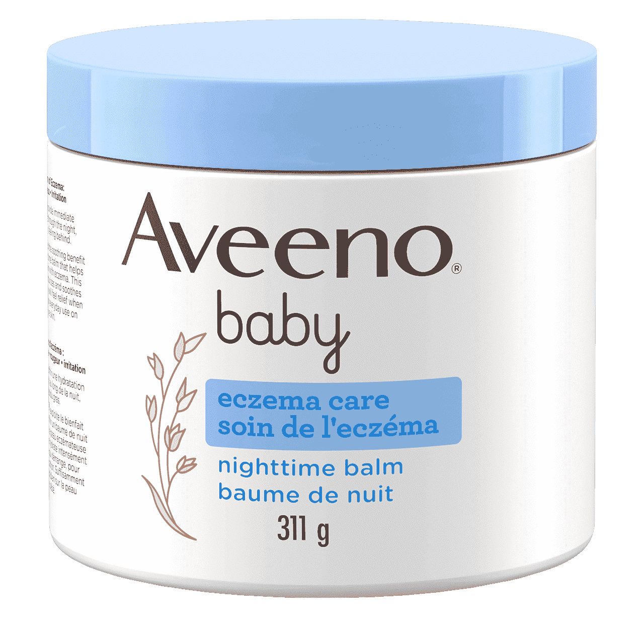 311g tub of Aveeno Baby Eczema Care Nighttime Balm
