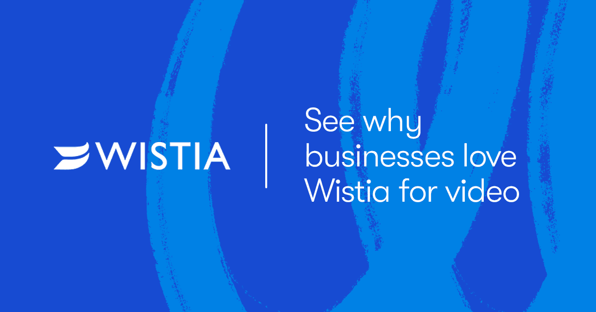 Wistia - Video Hosting and Marketing Tools for Business