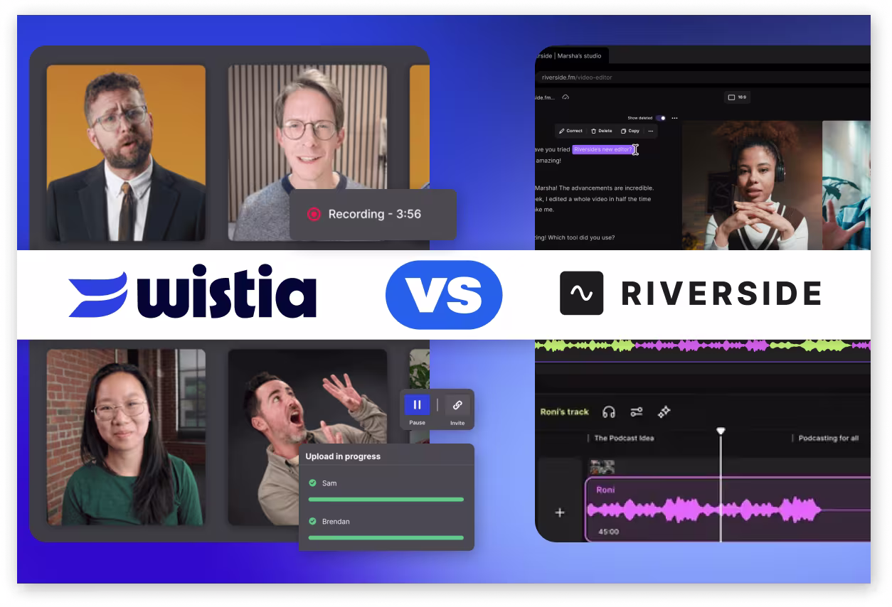 Wistia vs Riverside