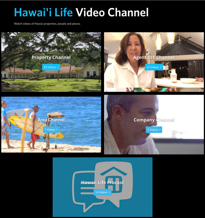 Hawaii Life video channel with podcast