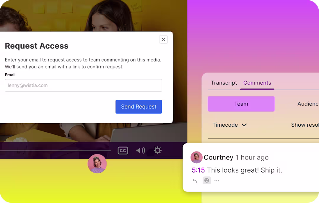 Video collaboration demonstration
