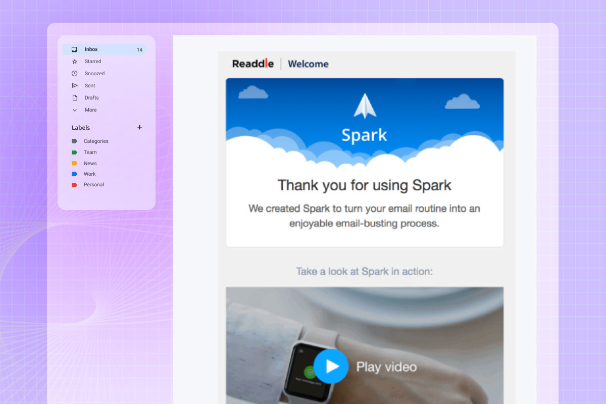 Spark email