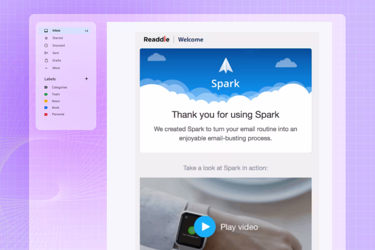 Spark email