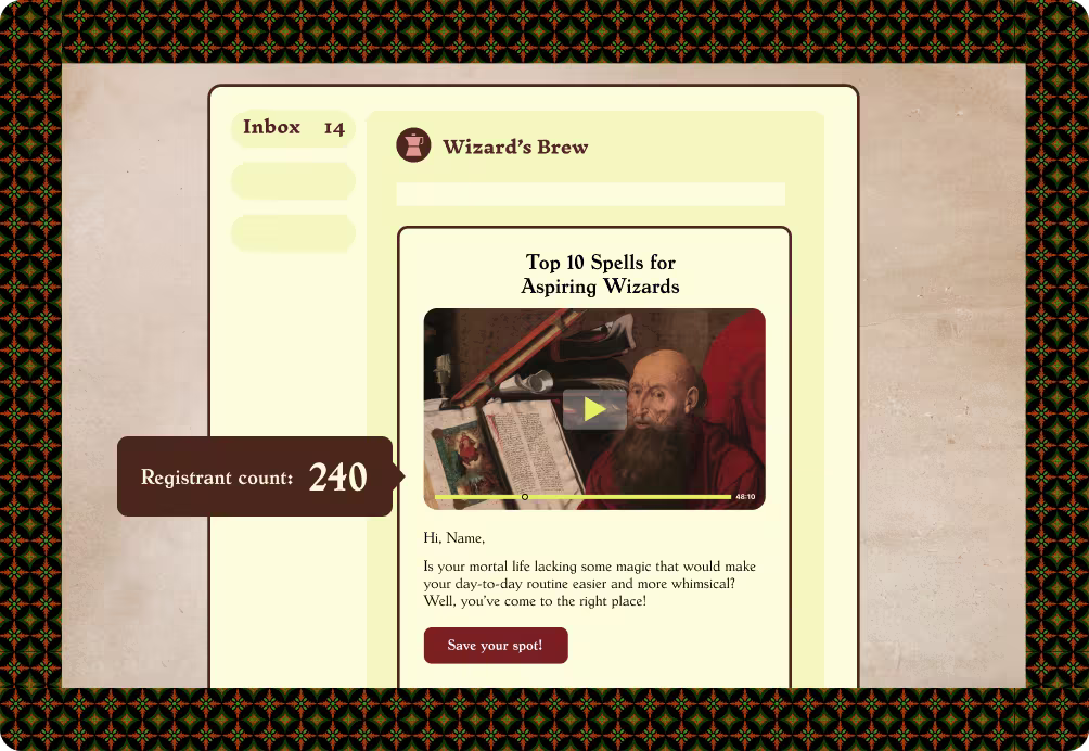 Brew a promotion potion