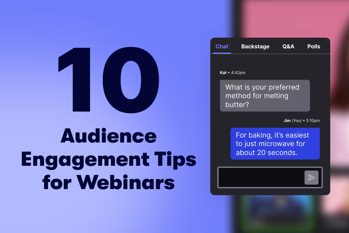 Blog 10 Audience Engagement Tips for Webinars