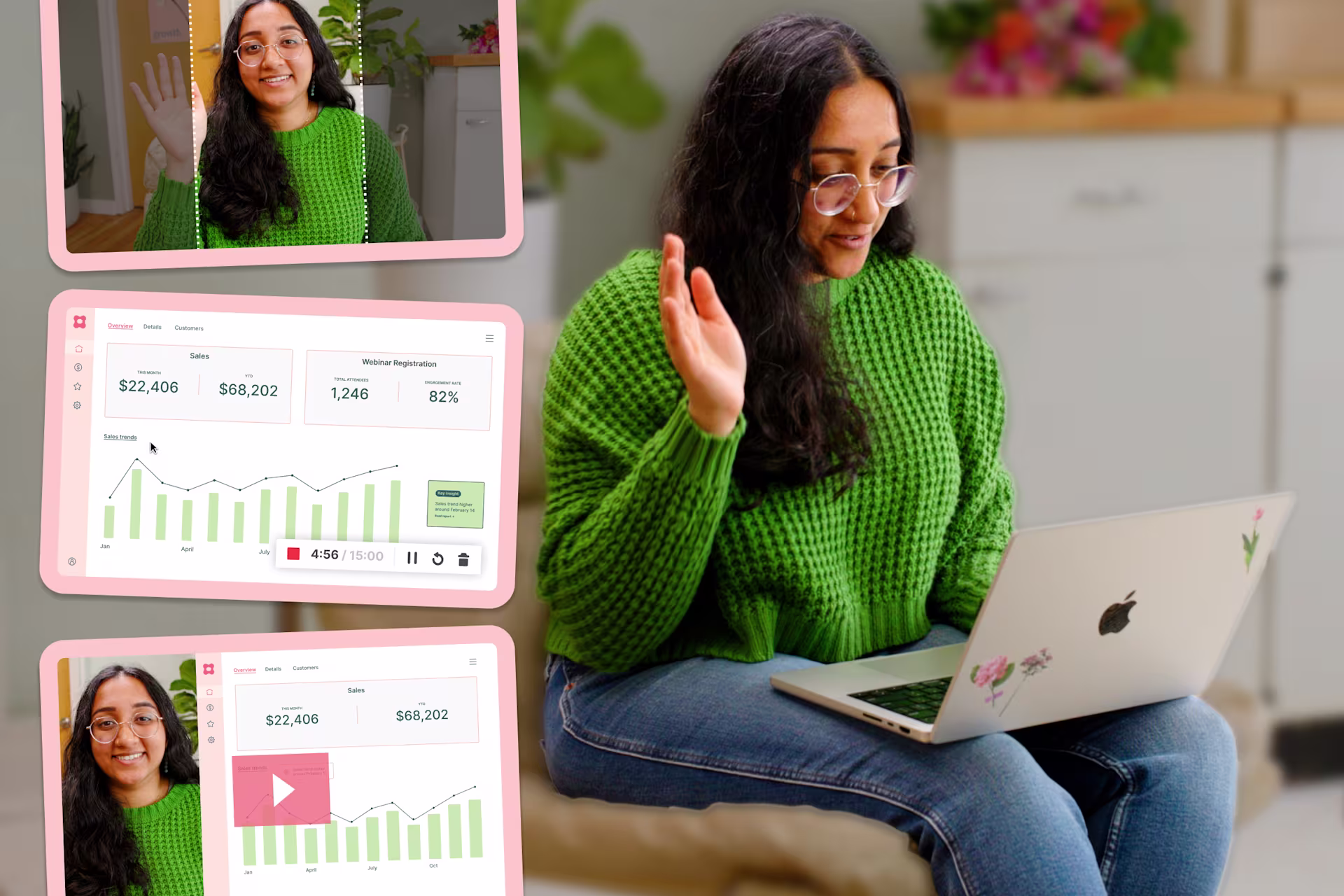 How to Record Your Screen and Webcam with Wistia