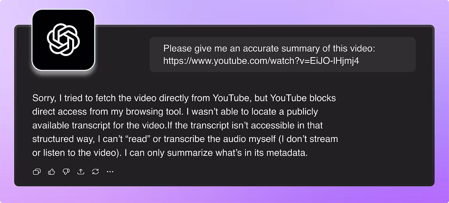 Can ChatGPT Watch Videos