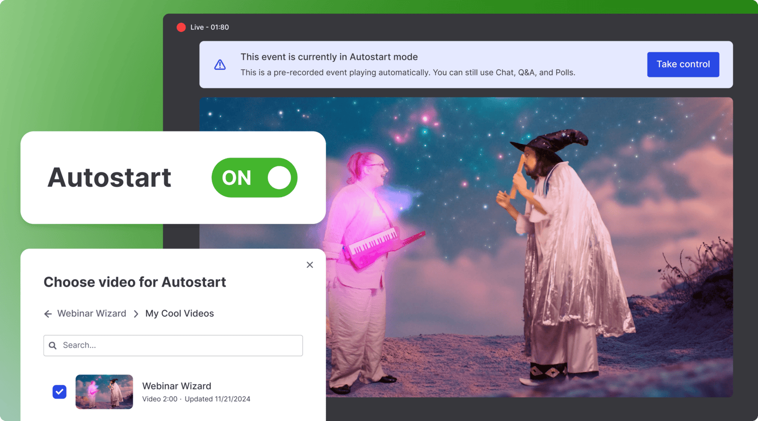 Autostart Webinars