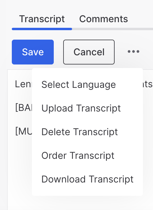 Video Captions, Transcripts, and Localization