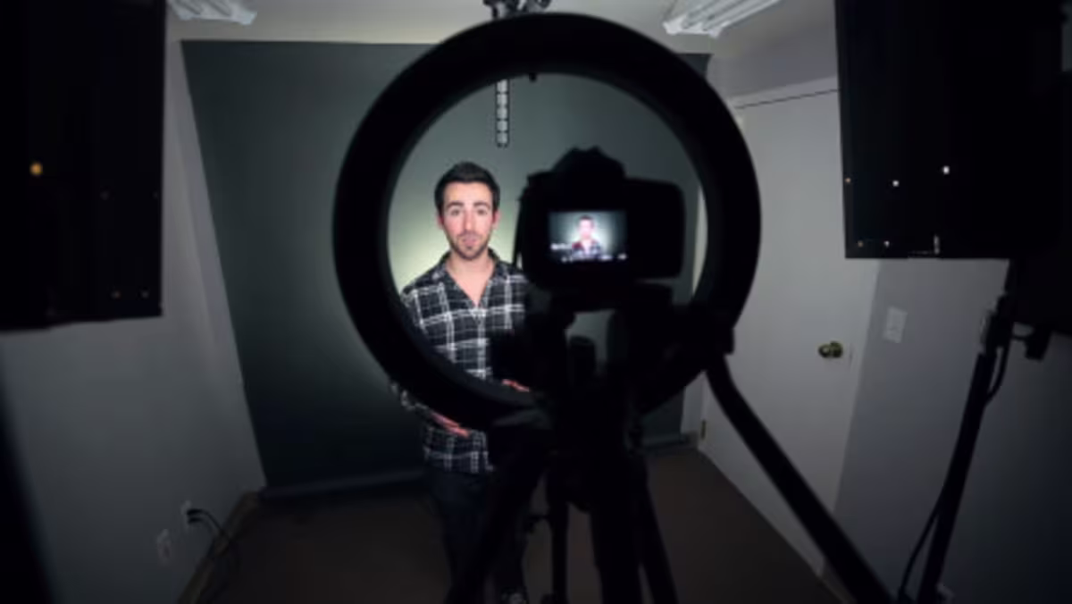 DIY Office Video Studio