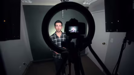 DIY Office Video Studio