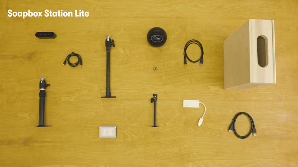 Soapbox Station Lite Parts List