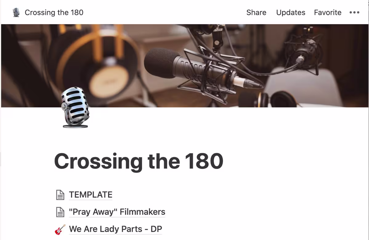 crossing the 180